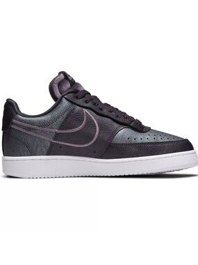 NIKE Court Vision Low Premium Cave Purple Retro Sneakers